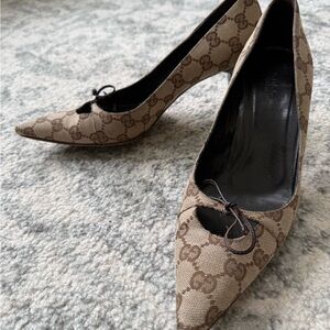 Brown Patterned Women's Shoes